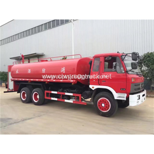 Dongfeng 6x4 diesel water tank fire truck